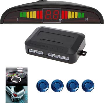 Universele Parkeersensoren LED Ultrasonic Blauw, Ophalen of Verzenden, Nieuw