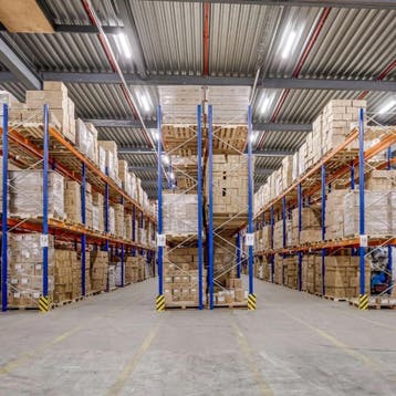 Aanbieding: Voordeelrij gebruikte SLP palletstelling