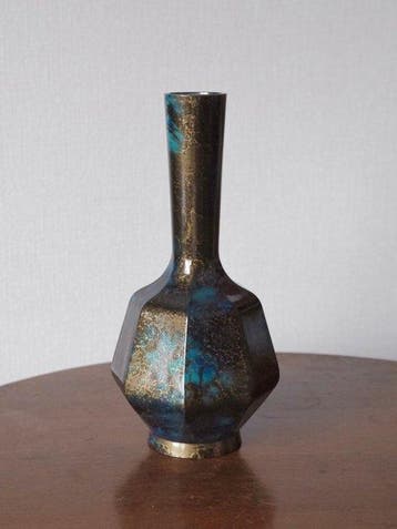Vaas - Koper - Japan - Japanse bronzen vaas (Zonder