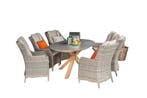 Garden Impressions Scotland tafel 230x115cm ovaal Napoli, Nieuw