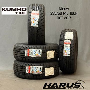 235/60/16 100H Kumho zomerbanden nieuw 2 stuks, Auto-onderdelen, Banden en Velgen, 16 inch, Nieuw, Ophalen of Verzenden, 235 mm