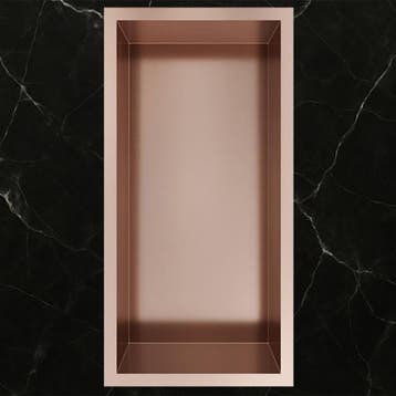 Hotbath &More Inbouwnis - 30 x 15 x 10 cm - Geborsteld Koper, Ophalen of Verzenden, Nieuw
