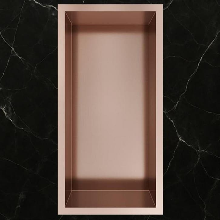 Hotbath &More Inbouwnis - 30 x 15 x 10 cm - Geborsteld Koper, Doe-het-zelf en Verbouw, Sanitair, Nieuw, Ophalen of Verzenden