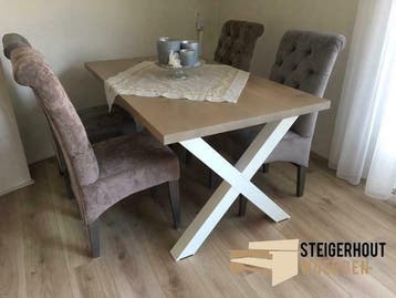 Steigerhout Eettafel voor Actie prijzen en gratis levering, Huis en Inrichting, Verzenden, Nieuw, Overige houtsoorten