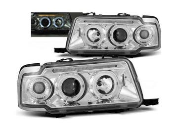 Angel Eyes Chrome koplamp units geschikt voor Audi 80 B4, Verzenden, Nieuw, Audi