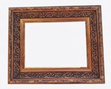 Lijst - Hout, Gips - 58 × 48