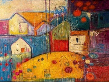 Nguyn Tùng Long - La maison blanche et le champ jaune 60
