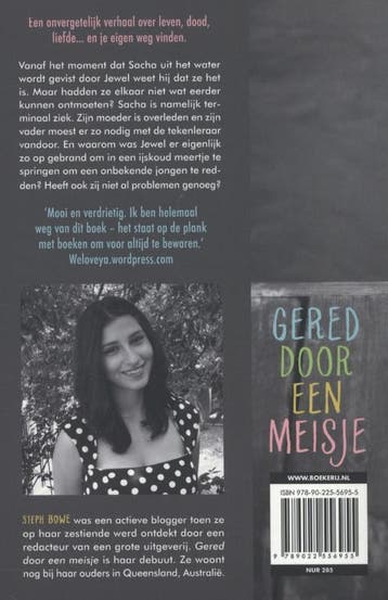 Gered door een meisje 9789022556955 Step Bowe, Boeken, Verzenden, Gelezen, Step Bowe