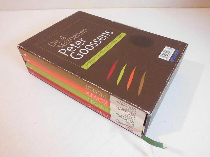 De 4 seizoenen 5413660852516 Peter Goossens, Boeken, Kookboeken, Zo goed als nieuw, Verzenden