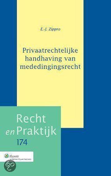 Privaatrechtelijke handhaving van mededingingsrecht, Ophalen of Verzenden, Nieuw
