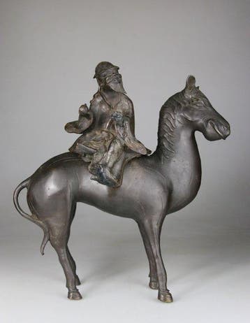 Grote parfumbrander (wierookbrander) - Sculptuur - Vaas -