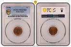 Koningin Wilhelmina 1 cent 1948 MS63 RB PCGS gecertificeerd, Verzenden, Koningin Wilhelmina, 1 cent, Losse munt