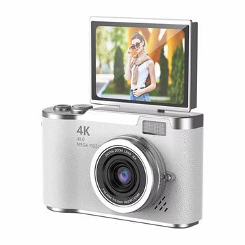 Slimlogy LK007 Pro HD Draaibare Digitale Camera – Wit, Ophalen of Verzenden, Nieuw