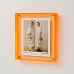 Acryl Fotolijst 25x25 cm – Oranje Design, Huis en Inrichting, Woonaccessoires | Lijsten, Nieuw