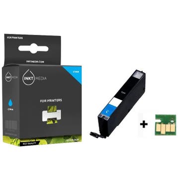 Geschikt Canon CLI-531 CY XL Inktcartridge Cyaan  hoge, Nieuw, Cartridge, Inktmedia
