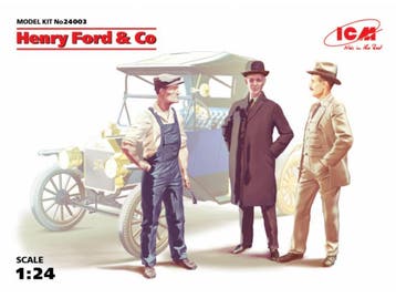 GSDCCicm 00024003 1/24 Henry Ford & Co Figurines, plastic..., Ophalen of Verzenden, Nieuw