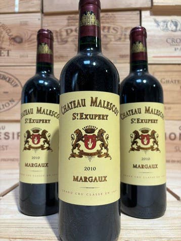 2010 Château Malescot Saint Exupery - Margaux 3ème Grand Cru, Nieuw