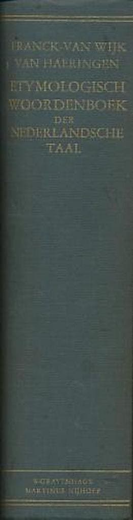 FRANCKS ETHYM.WOORDENB.NEDERL.TAAL - Wyk 9789024751099, Verzenden, Gelezen, Wyk