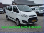 Ford Transit Custom 9 persoons personenbus Trend Bj 16, Stof, Gebruikt, Wit, Ford