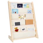 Boekenkast Kind - Hout - Linnen - 81 x 58,5 x 30 CM, Ophalen of Verzenden, Nieuw in verpakking