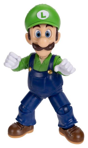 The Super Mario Galaxy Movie Action Figure Luigi 13 cm, Ophalen of Verzenden, Nieuw