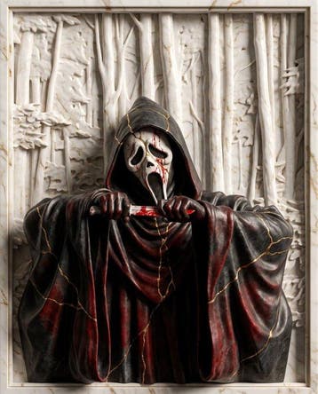 Makayhos - [Canvas] Ghostface Killer – Silent Scream, Nieuw