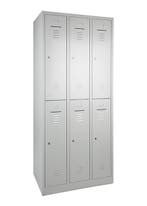 WRC lockerkasten (2-deurs, 4-deurs en 6-deurs) Grijs / Blauw, Huis en Inrichting, Kasten | Lockerkasten, Ophalen of Verzenden