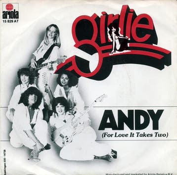 Single vinyl / 7 inch - Girlie - Andy (For Love It Takes..., Verzenden, Zo goed als nieuw, 7 inch, Rock en Metal