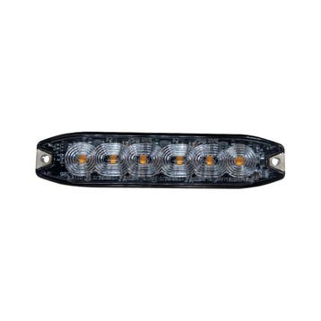 LED Flitser Oranje 12-24V | 6-LED, Ophalen of Verzenden, Nieuw