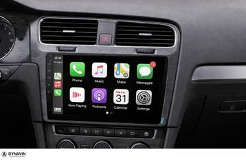 radio navigatie vw golf 7 carkit android 16 apple carplay, Ophalen of Verzenden, Nieuw