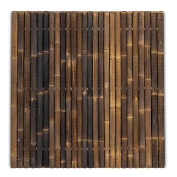 Bamboe schutting - 180 x 180 cm - Donker - Eviro Bamboe, Verzenden, Nieuw