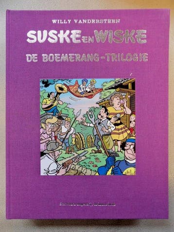 Suske en Wiske - De Boemerang-Trilogie - opdrachttekening, Boeken, Nieuw