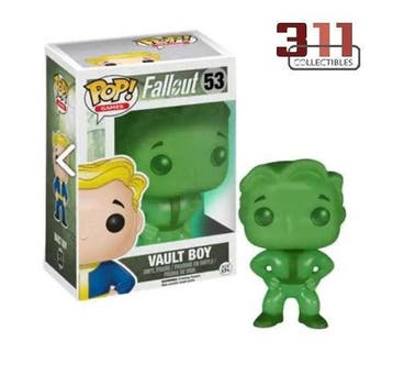 Funko - POP! - Games - Fallout - Vault Boy #53 (Glow, Green), Verzenden, Nieuw