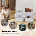 Automatische voerbak kat en hond - Voerautomaat - Voerdispen, Verzenden, Zo goed als nieuw