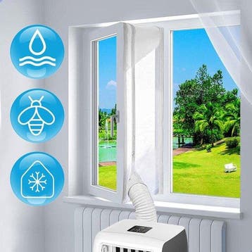 Wcomfort - Raamafdichtingskit mobiele airco - Tegen insecten, Verzenden, Nieuw