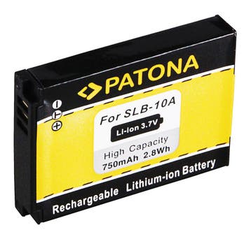 SLB-10A Accu / Vervangende Batterij voor de Samsung SLB1..., Nieuw