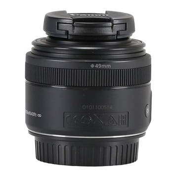 Canon EF-S 35mm f/2.8 Macro IS STM met garantie, Ophalen of Verzenden, Gebruikt
