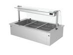 GGM Gastro | Inbouw bain-marie (drop-in) - 1135mm - 2,19 kW, Verzenden, Nieuw in verpakking