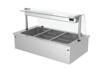GGM Gastro | Inbouw bain-marie (drop-in) - 1135mm - 2,19 kW, Verzenden, Nieuw in verpakking