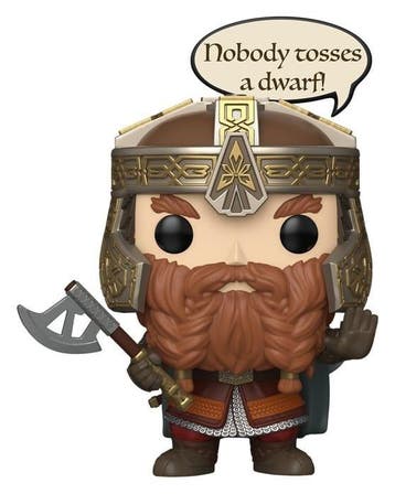 The Lord of the Rings POP! Vinyl Figure Gimli 9 cm, Verzamelen, Ophalen of Verzenden, Nieuw