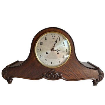 Schoorsteenklok - Junghans Wurttemberg - Art Deco Hout,