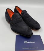 Santoni-UK6-Pennyloafers - Loafers - Maat: EU 40.5 - Nieuw, Nieuw