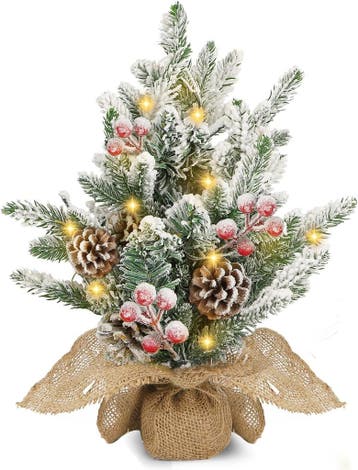 Aigostar kerstboom van 35 cm met ingebouwde verlichting - Kl, Verzenden, Zo goed als nieuw