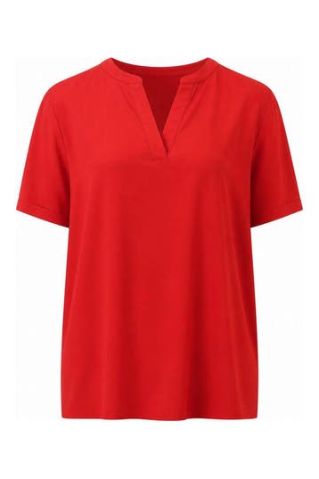 Street One T-shirt in maat 44 Rood, Street One, Verzenden, Zo goed als nieuw, Rood