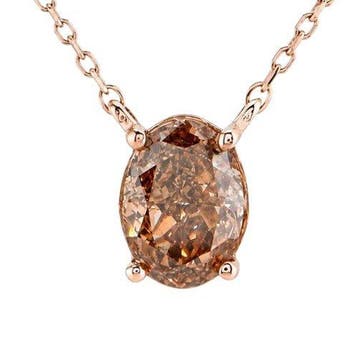 Zonder minimumprijs - Ketting met hanger - 14 karaat