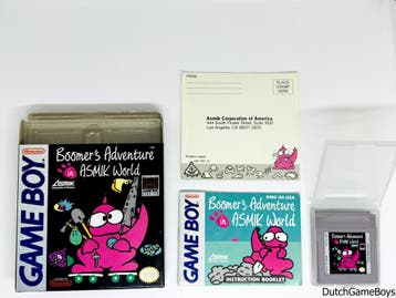 Gameboy Classic - Boomers Adventure - ASMIK World + Reg. Ca, Verzenden, Gebruikt