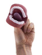 Fop vinger gebit, Verzenden, Nieuw, Feestartikel