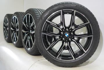 BMW 4 serie i4 G26 859M 19 inch velgen Goodyear Winterbanden, 19 inch, Gebruikt, Velg(en), Winterbanden