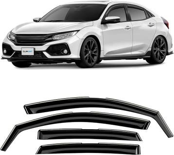 Windschermen Honda Civic 2017-22 | Retourdeal 34% Korting, Ophalen of Verzenden, Zo goed als nieuw