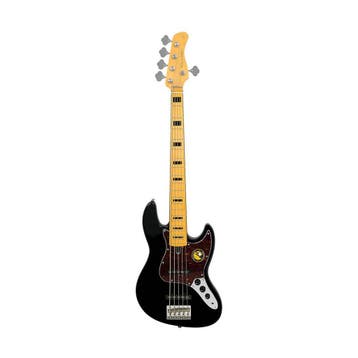 Sire V5 A5/BK Marcus Miller 5-snarige Basgitaar Zwart, Ophalen of Verzenden, Nieuw
